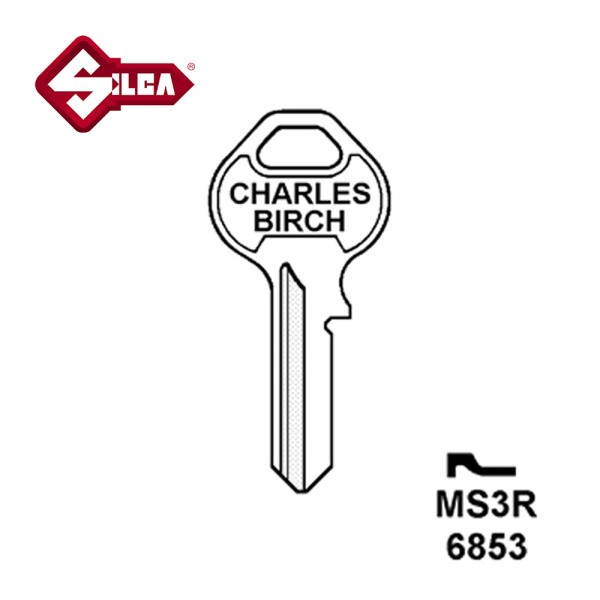 Silca MS3R Master Padlock Blank JMA MAS9D HD MA7