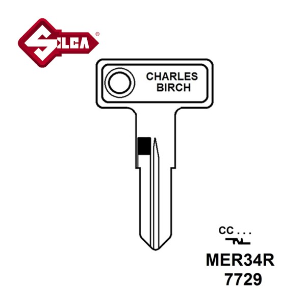 Silca MER34R JMA MER20D HD K018-91