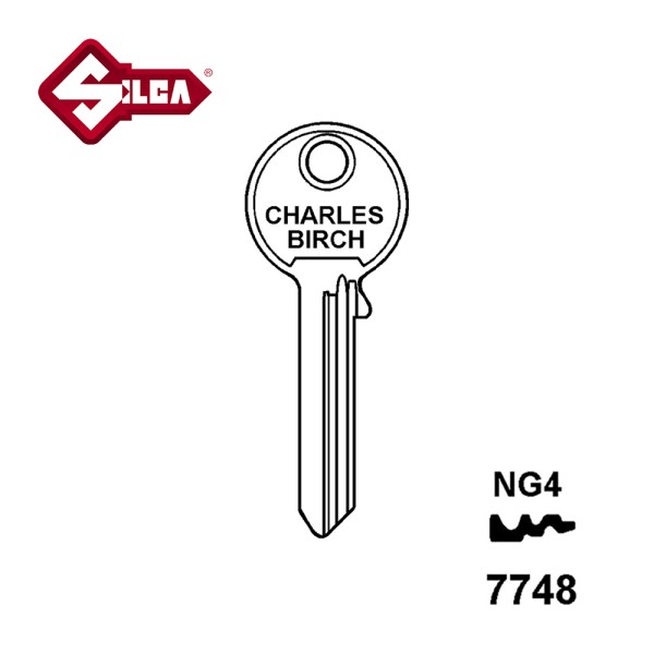 JMA Esla Cylinder Key Blank ESL1 HD TAL1R