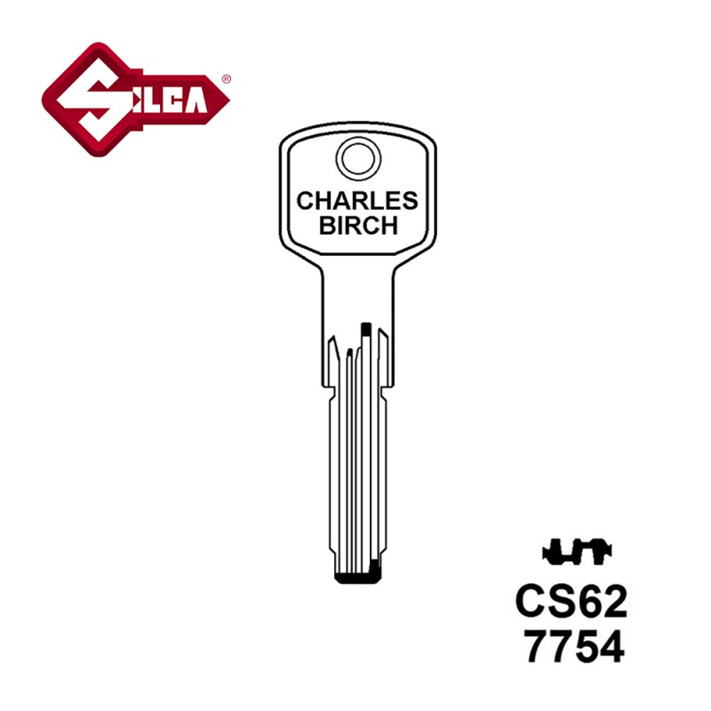 Silca CS62 Cisa Astral Dimple Security Key Blanks JMA CI73 HD CS62 ...