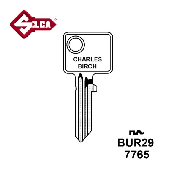 Silca BUR29 Burg JMA BUR19D HD BUR29