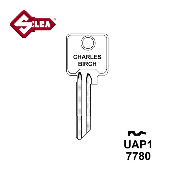 Silca UAP1 UAP Cylinder Blank 