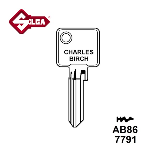 Silca AB86 Abus JMA ABU80 