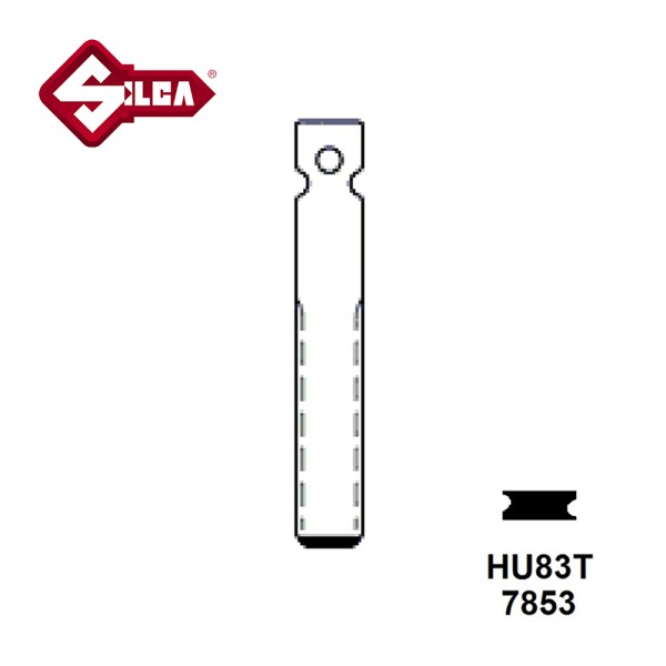 Silca HU83T Peugeot Blade For Remote  
