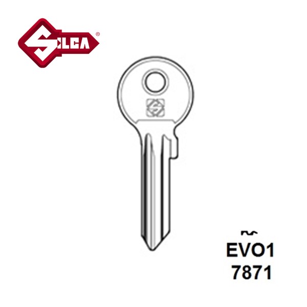 Hook 7871 MAB1 Mila Evolution 6 Pin - Brass