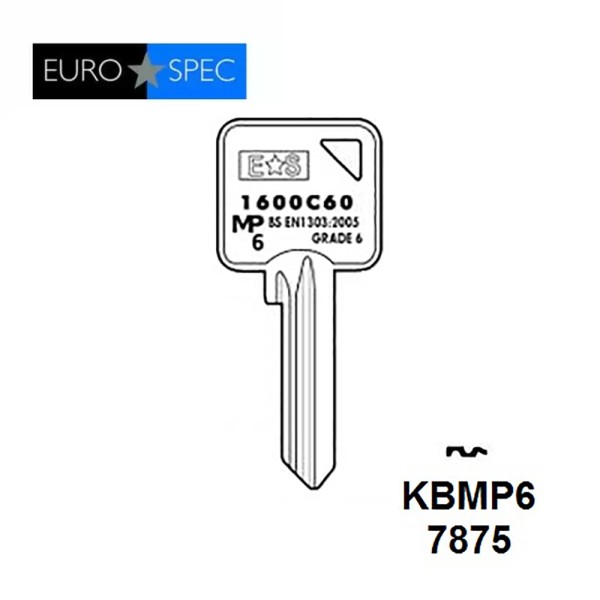 Eurospec 6pin MP6 Blank JMA KBMP6 HD XGC066