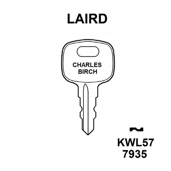 Laird Window Key KWL57 