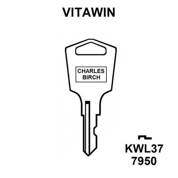 Vitawin Window Lock Key KWL37 WL071