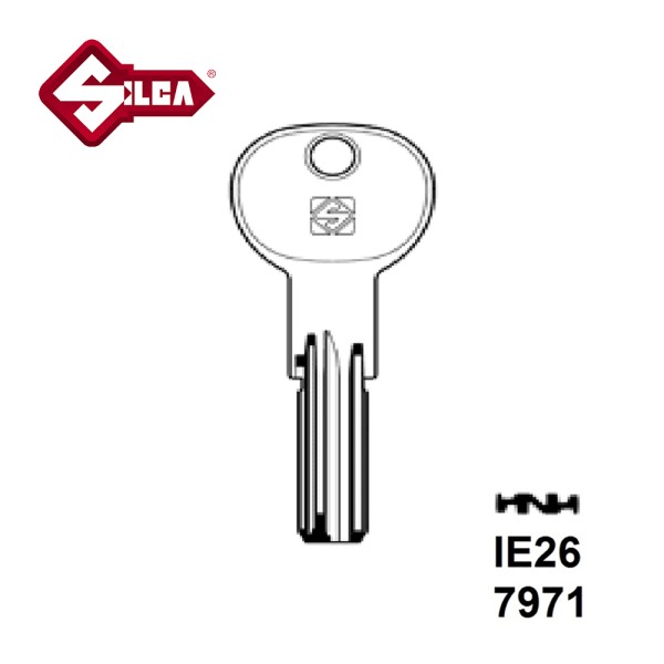Silca IE26 Iseo Laser & Dimple Key JMA IS10 HD ISE17 