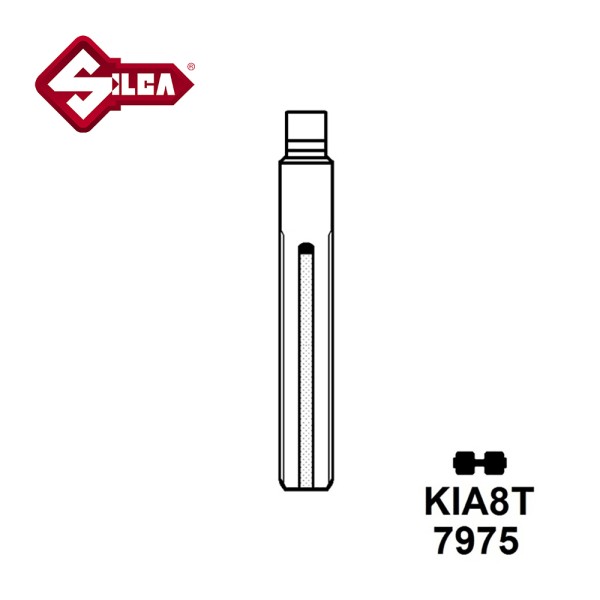 Silca KIA8T Blade For Remote 