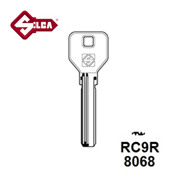 Silca RC9R Cina Dimple Blank Security Cylinder 