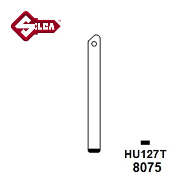 Silca HU127T Huf Vehicle Blank 