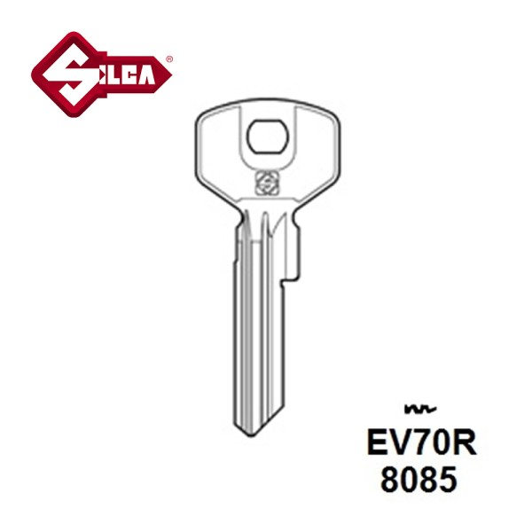 Silca EV70R Evva Cylinder Blank 