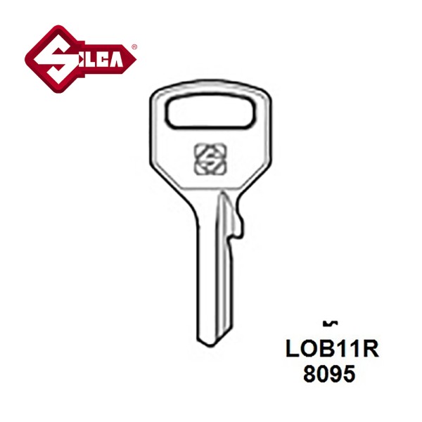 Silca LOB11R Lob Cylinder Blank 