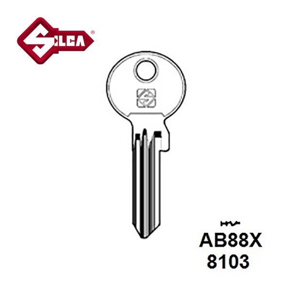 Silca AB88X Abus Cylinder Blank 