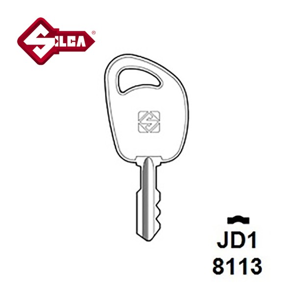 Silca JD1 John Deere Vehicle Blank JMA JD2 