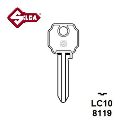 Silca LC10 Lince Cylinder Blank JMA LIN9 
