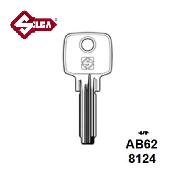 Silca AB62 Abus Cylinder Blank JMA ABU34 