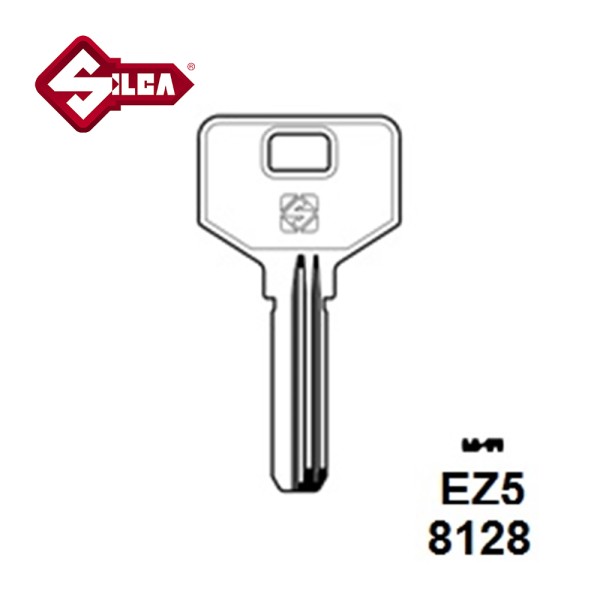 Silca EZ5 Ezcurra Dimple Security Blank JMA EZDS15R HD EZ5