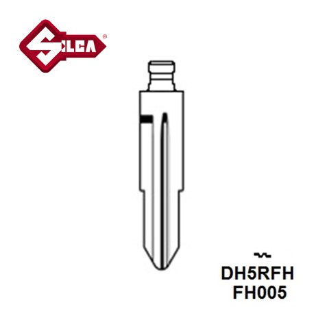 Silca DH5RFH Flip Head Key Blade