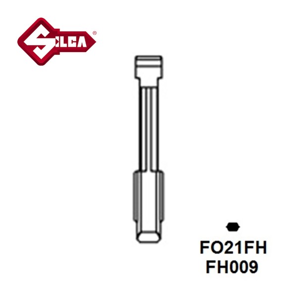 Silca FO21FH Flip Head Key Blade