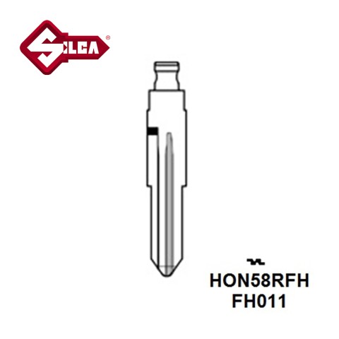 Silca HON58RFH Flip Head Key Blade
