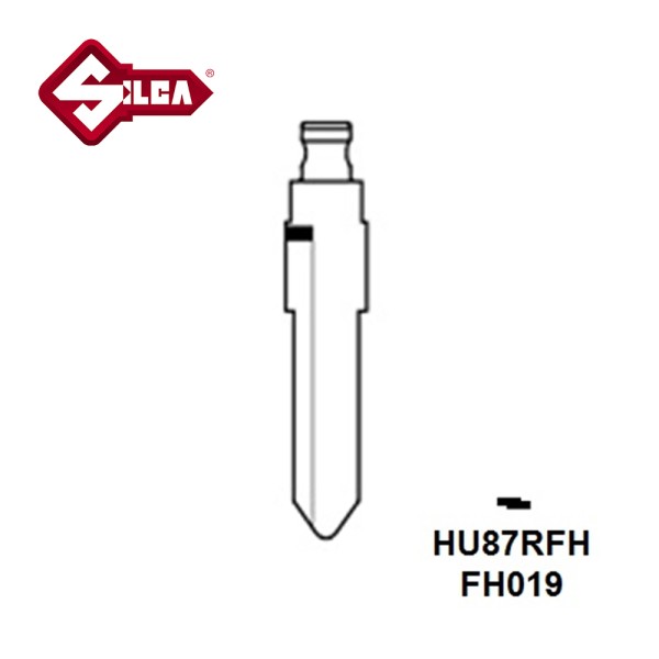 Silca HU87RFH Flip Head Key Blade