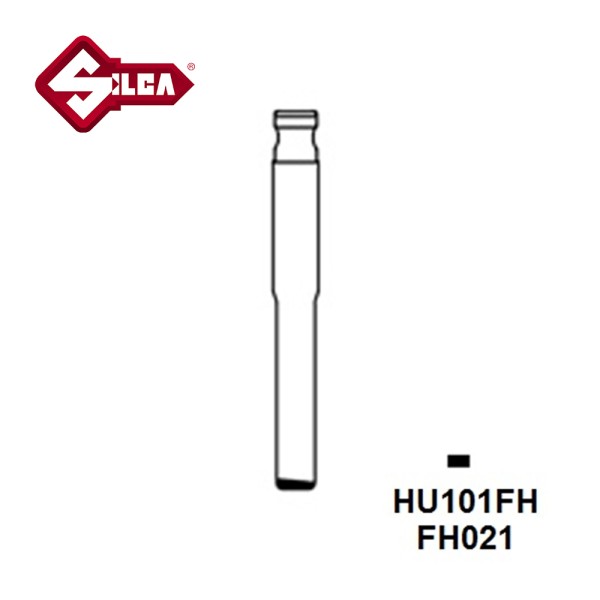 Silca HU101FH Flip Head Key Blade