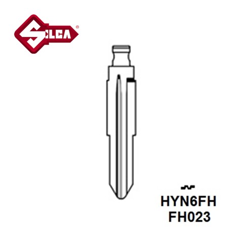 Silca HYN6FH Flip Head Key Blade