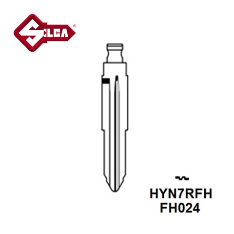 Silca HYN7RFH Flip Head Key Blade