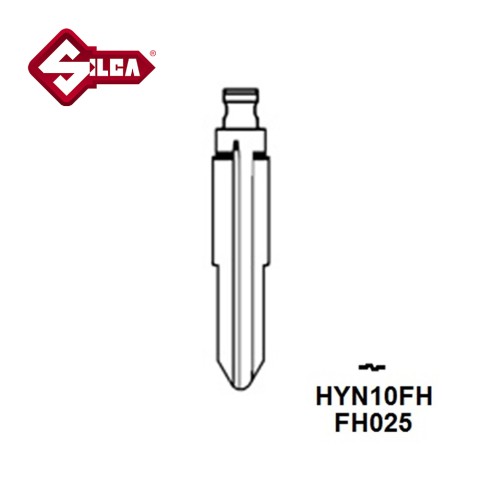Silca HYN10FH Flip Head Key Blade
