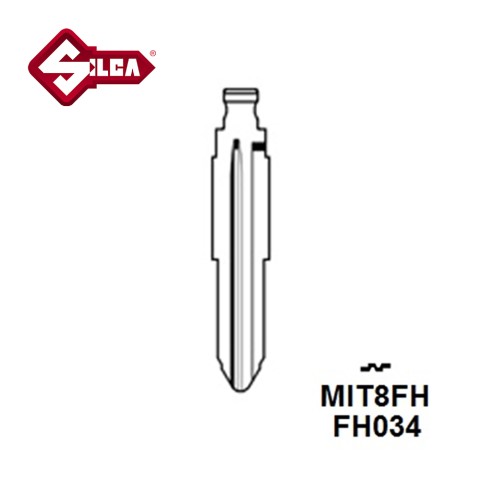 Silca MIT8FH Flip Head Key Blade