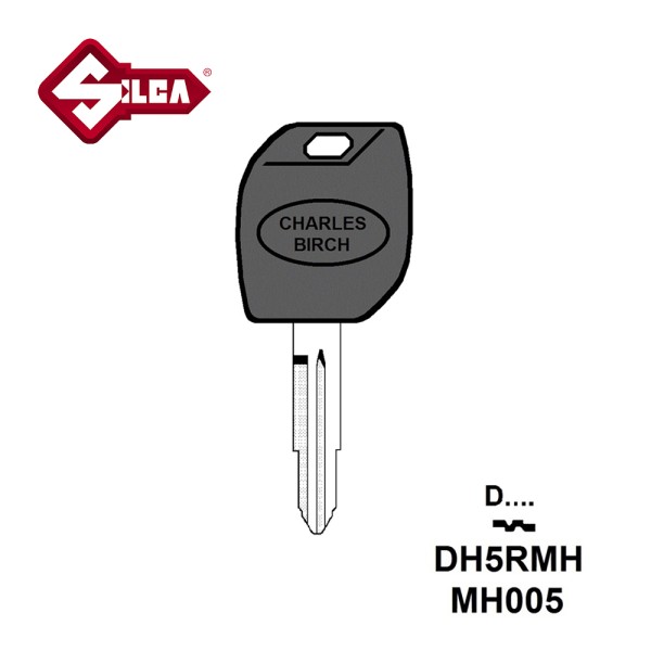 Silca MH Electronic Key Blade DH5RMH (Daihatsu)