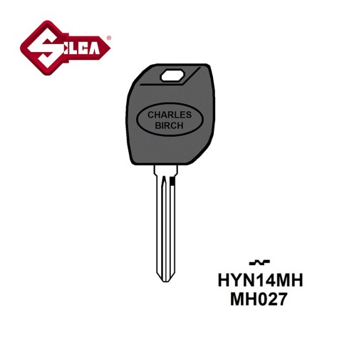 Silca MH Electronic Key Blade HYN14MH (Hyundai/Kia)