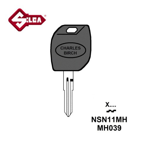 Silca MH Electronic Key Blade NSN11MH (Nissan)