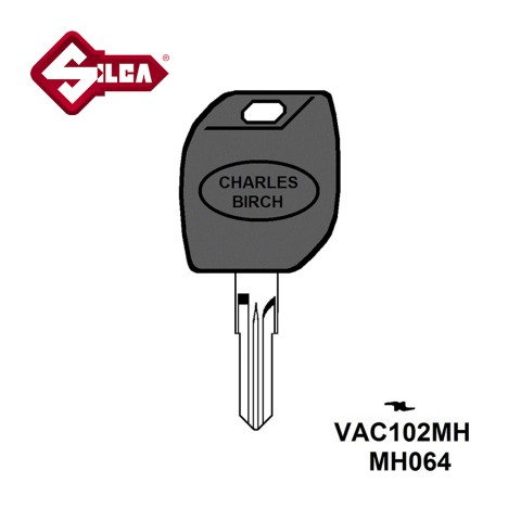 Silca MH Electronic Key Blade VAC102MH (Renault)
