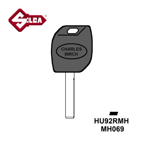Silca MH Electronic Key Blade HU92RMH (Range Rover/BMW)