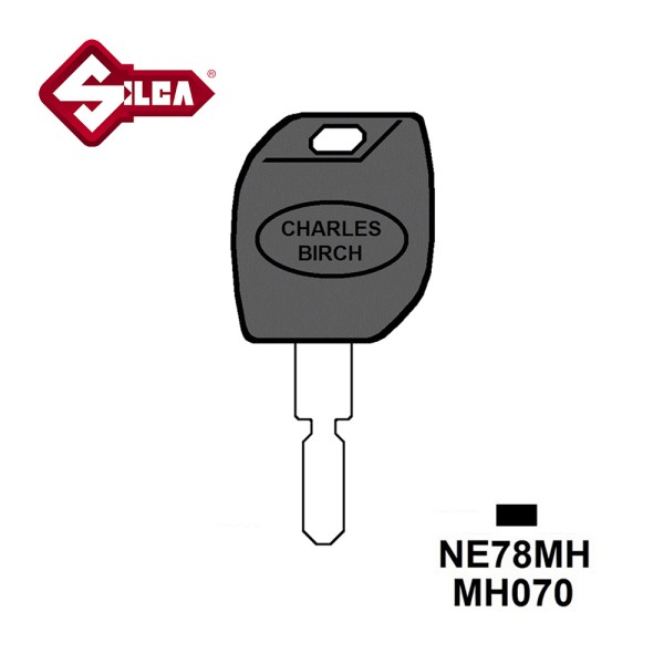 Silca MH Electronic Key Blade NE78MH (Peugeot)