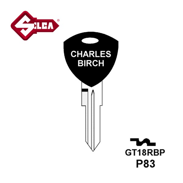 Silca GT18RBP Fiat/Lancia Vehicle Blank