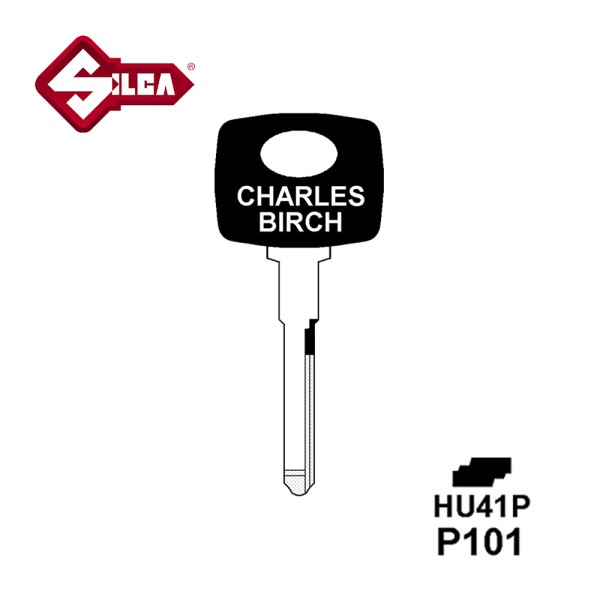 Silca HU64P Mercedes Vehicle Blank