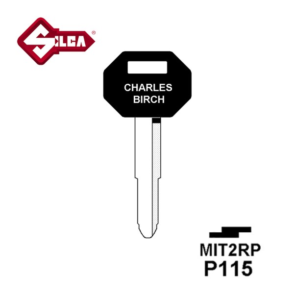 Silca MIT2RP Mitsubishi Vehicle Blank