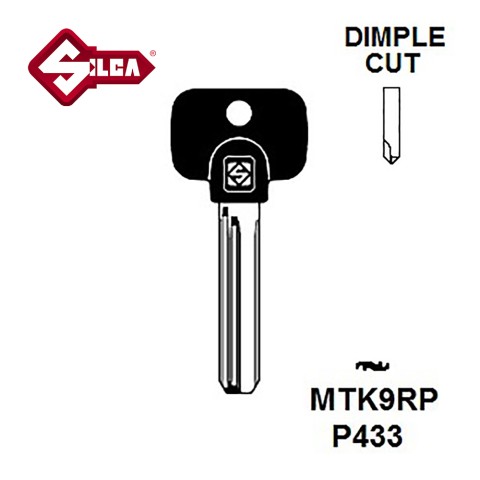 Silca MTK9RP Mul T lock Security JMA MULT5P 