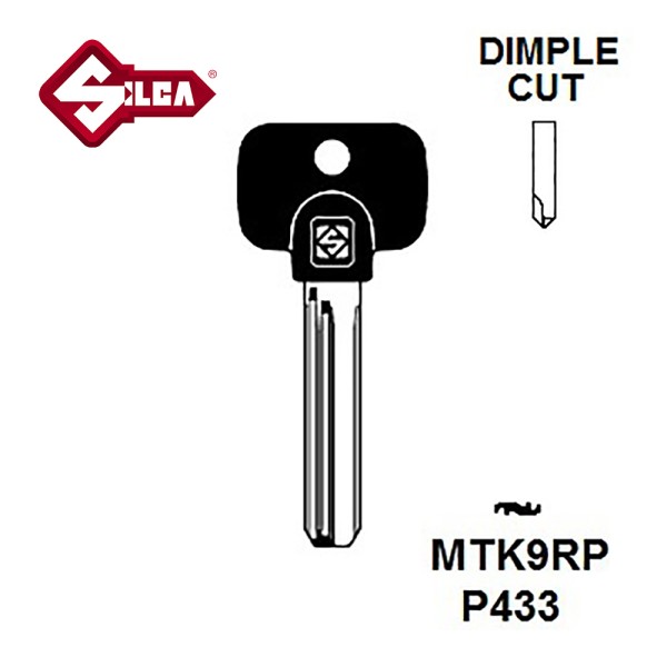 Silca MTK9RP Mul T lock Security JMA MULT5P 