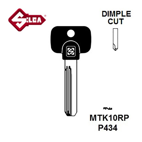 Silca MTK10RP MulT Lock Security JMA MULT7P 