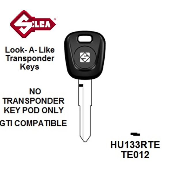 Silca HU133RTE - Fiat Transponder (Without Chip)