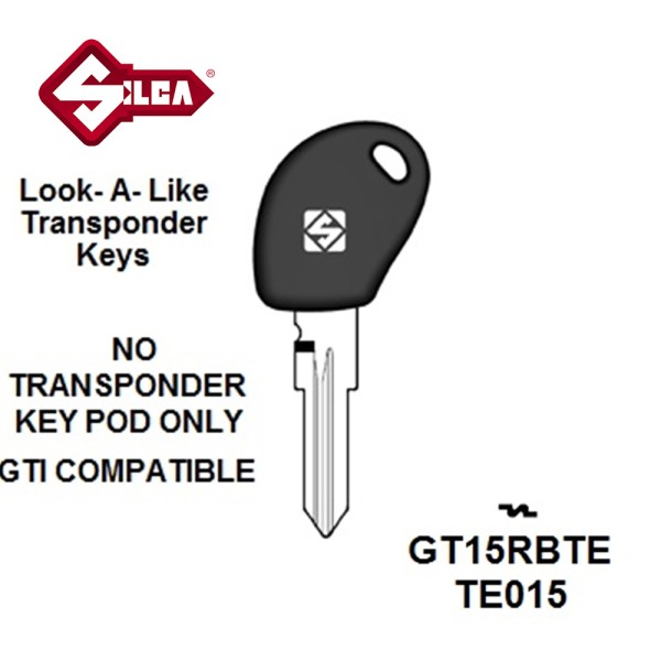 Silca GT15RBTE - Fiat Transponder (Without Chip)