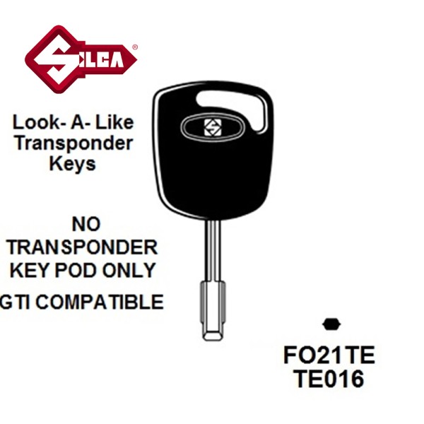 Silca FO21TE - Ford Tibbe Transponder (Without Chip)