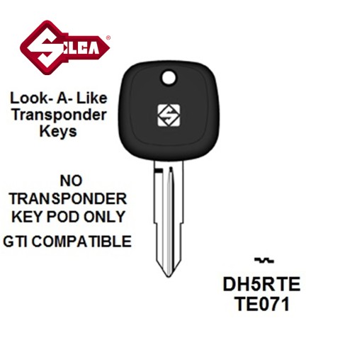 Silca DH5RTE - Daihatsu Transponder (Without Chip)...