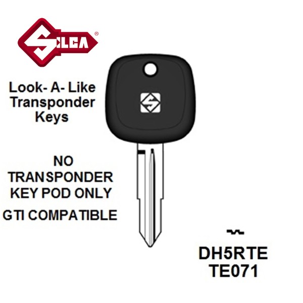 Silca DH5RTE - Daihatsu Transponder (Without Chip) TP00DAI-3P1 CTP512