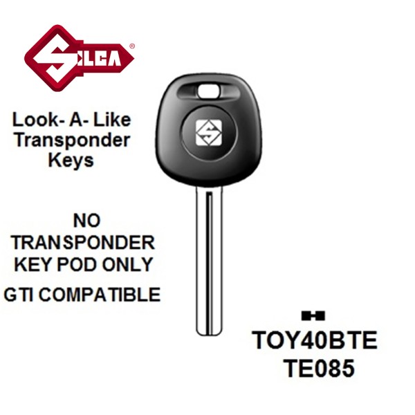 Silca TOY40BTE - Toyota Transponder (Without Chip) TP00TOYO-18P